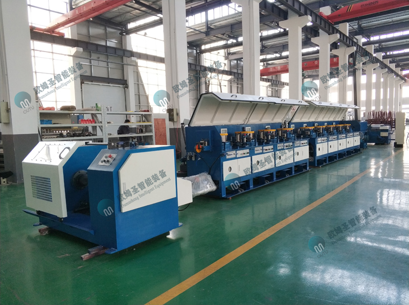 Straight wire drawing machine